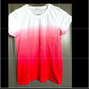 Rag & bone color block tee shirt size sp new